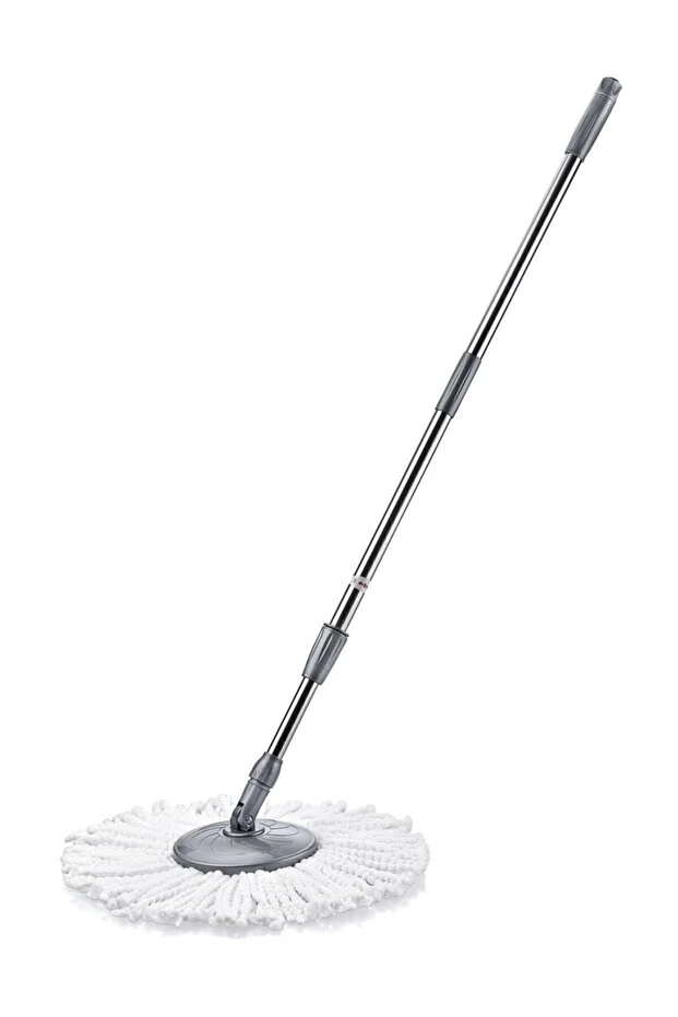 Proff Trio 3'lü Set Vileda Döner Ucu Sap Aparat Ve Mop Püskülü Yedek Parçası